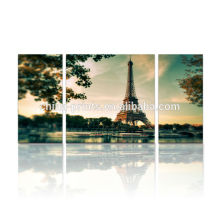 Paris Eiffel Tower Painting/Canvas Art For Wall Decoration/Multi-panel Canvas Wall Art